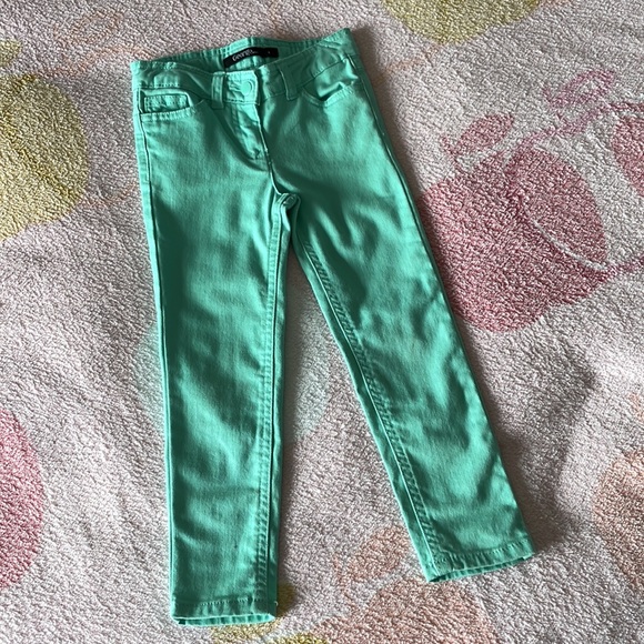 Stretchy cotton pants with zipper - 2 pairs - Picture 8 of 12